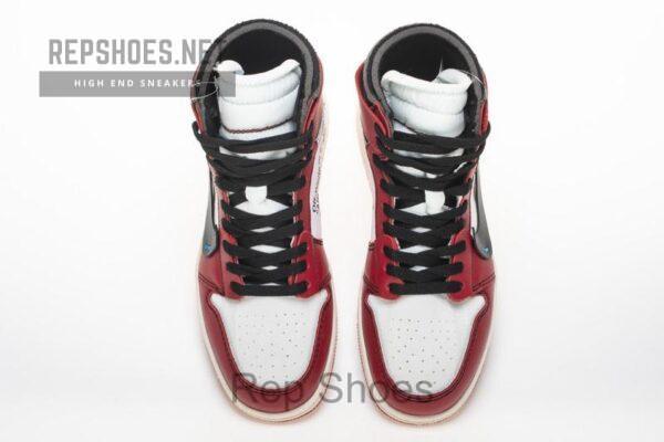 OFF-WHITE x Air Jordan 1 High OG 10X“Chicago”AA3834-101 - Image 10