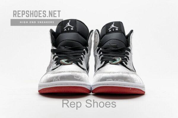 CU2804-100 Edison Chen x Air Jordan 1 Mid Fearless - Image 7