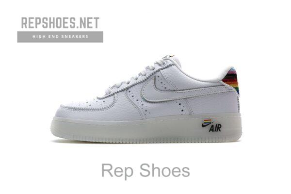 CV0258-100 Nike Air Force 1 Betrue Rainbow Multicolor