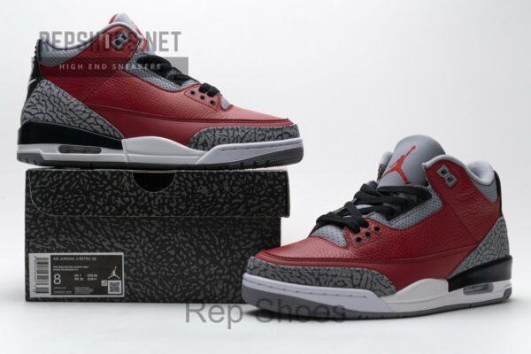 CK5692-600 Air Jordan 3 Retro SE Unite Fire Red - Image 2