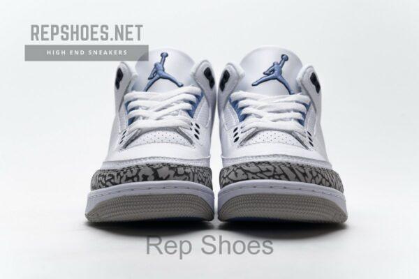 CT8532-104 Air Jordan 3 'UNC' - Image 5