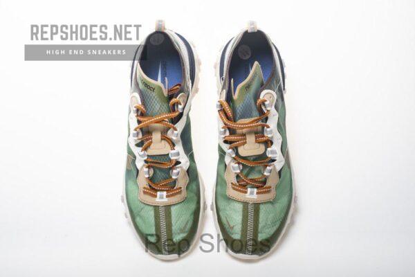 Nike React Element 87 “Brown green” AQ1090-002 - Image 2