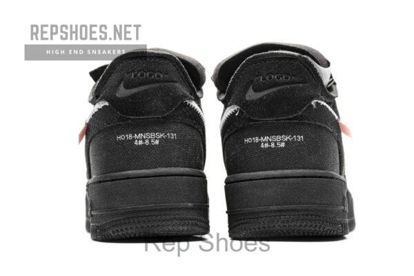 AO4606-001 OFF White X Air Force 1 Low Black - Image 8