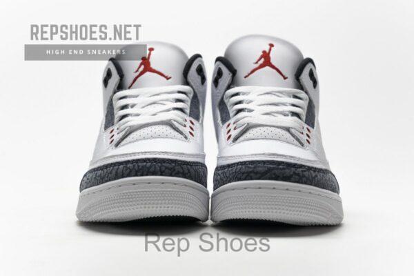 CZ6431-100 Air Jordan 3 Retro Fire Red Denim - Image 5