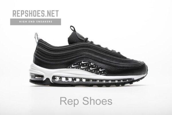 Nike Air Max 97 Swoosh Air Logos “Black White” AR7621-001 - Image 2