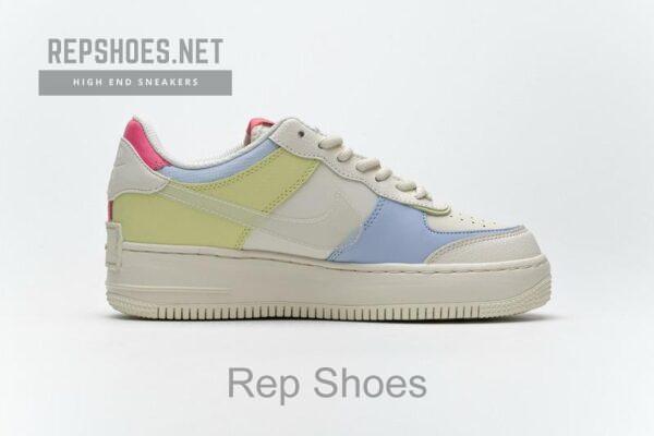 CU3012-164 Nike W Air Force 1 Shadow Pale Ivory Pink - Image 9