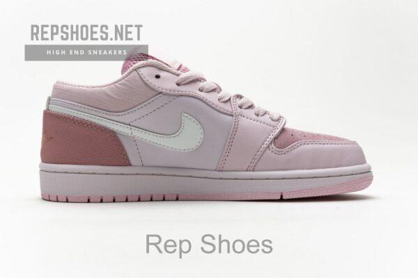 CW5379-600 Air Jordan 1 Low Digital Pink - Image 9