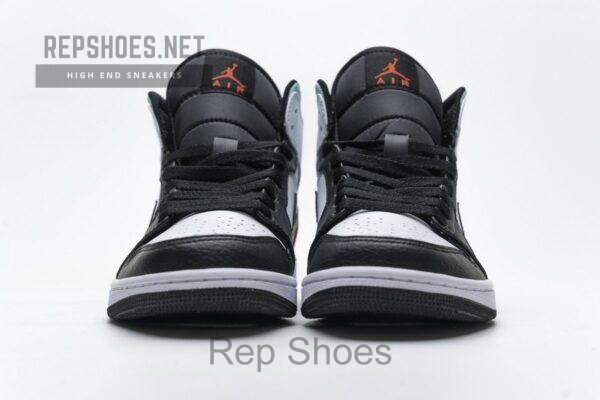 BQ6931-100 Air Jordan 1 Mid GS Black Toe - Image 5