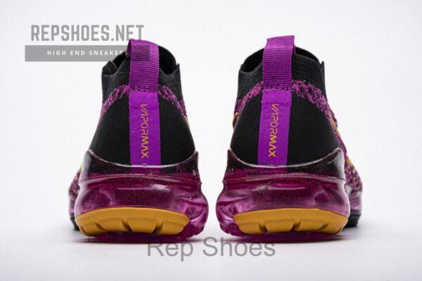 Nike Air VaporMax Flyknit 3.0 2019 Fuchsia Orange Black AJ6910-600 - Image 5