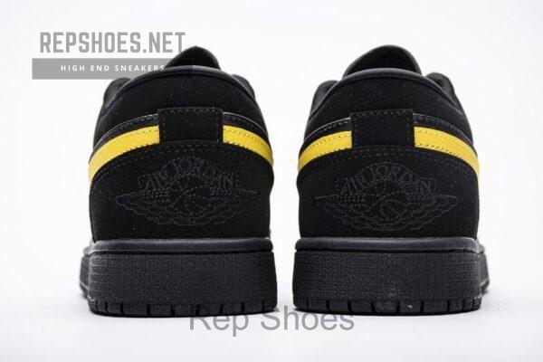 Air Jordan 1 Low Black Gold 553558-071 - Image 8