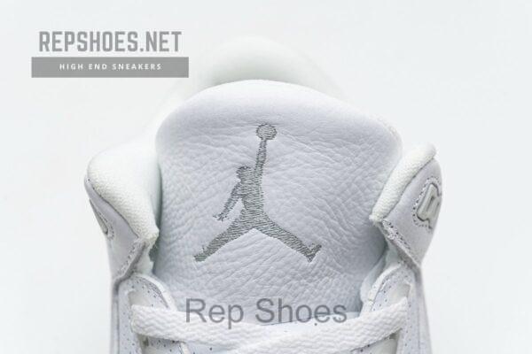 136064-111 Air Jordan 3 Retro Pure White - Image 9