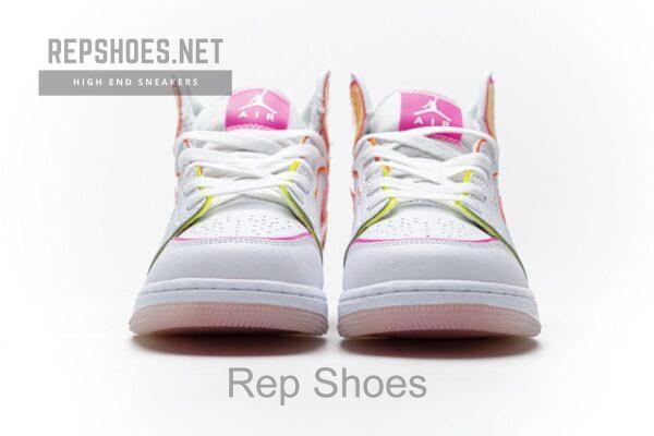 CV4611-100 Air Jordan 1 Mid GS “Edge Glow” - Image 5