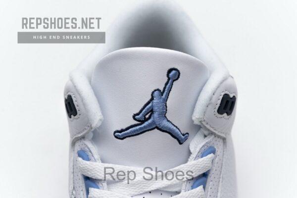 CT8532-104 Air Jordan 3 'UNC' - Image 9