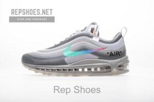 OFF WHITE X Nike Air Max 97 “Wolf Grey Menta” AJ4585-012
