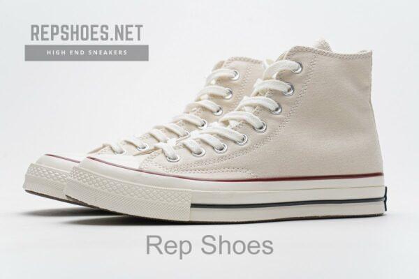 162053C Converse Chuck 70 HI Parchment Garnet Egret - Image 8