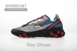 Nike React Element 87 “Blue Chill Solar Red”AQ1090-006
