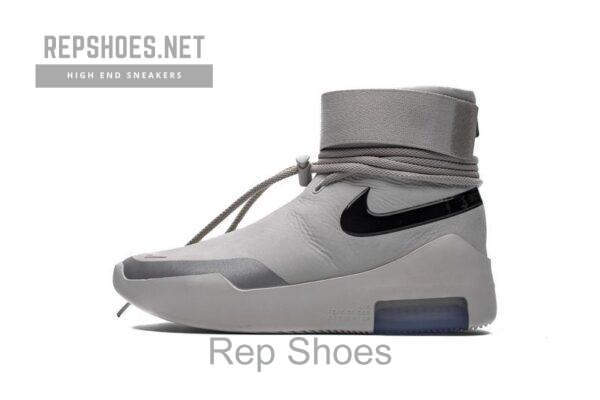 Fear of God x Nike Air Shoot Around "Light Bone" AT9915-002 - Image 6