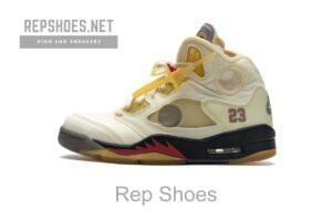 DH8565-100 OFF White x Air Jordan 5 Retro SP Sail