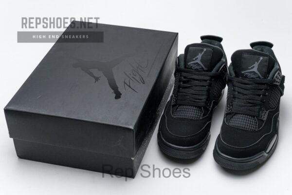 CU1110-010 Air Jordan 4 Retro “Black Cat” - Image 2
