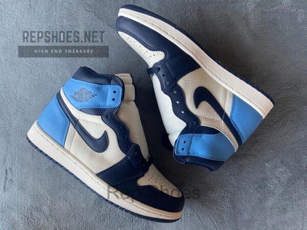 555088-140 Air Jordan 1 Retro High OG “Obsidian University Blue” - Image 6