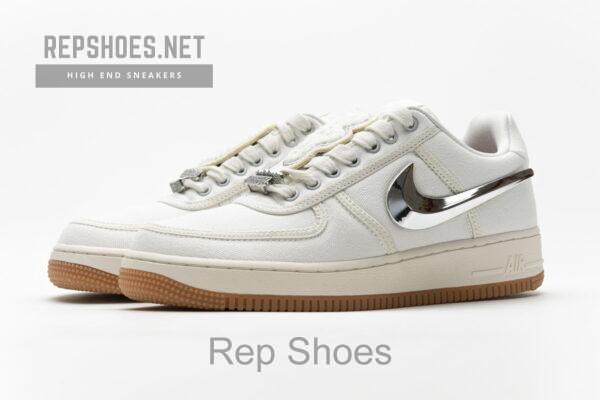 AQ4211-101 Travis Scott x Nike Air Force 1“Sail” - Image 4