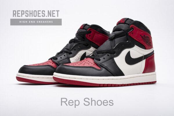 555088-610 Air Jordan 1 High OG“Bred Toe” - Image 3