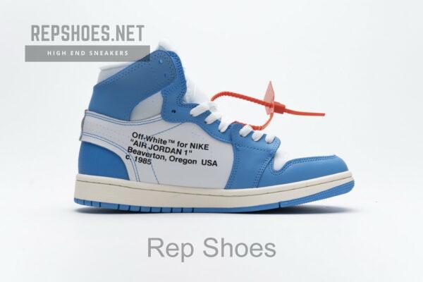 Jordan 1 Retro High Off-White University Blue Update Lace - Image 8