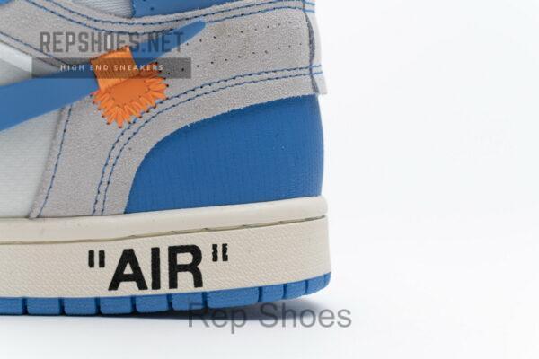 Jordan 1 Retro High Off-White University Blue Update Lace - Image 10