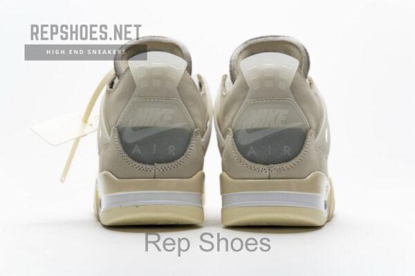 CV9388-100 OFF White x Air Jordan 4 Sail - Image 7