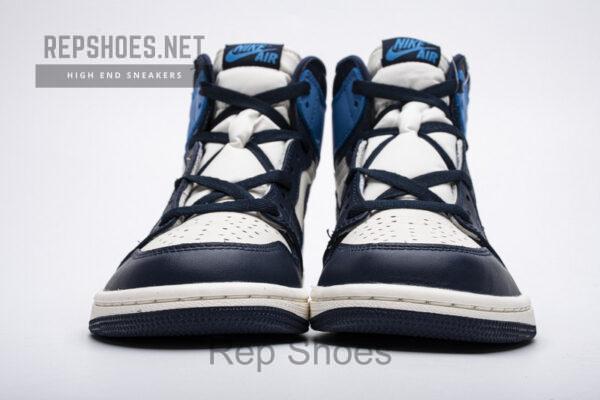 555088-140 Air Jordan 1 Retro High OG “Obsidian University Blue” - Image 4
