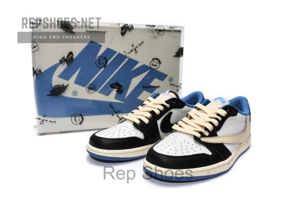 DM7866-140 Travis Scott x Fragment Design x Air Jordan 1 Low - Image 2