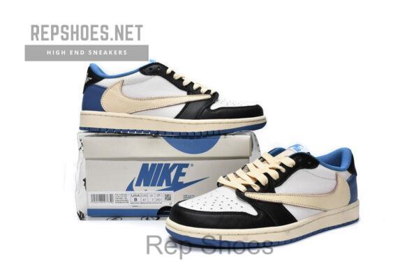 DM7866-140 Travis Scott x Fragment Design x Air Jordan 1 Low - Image 4