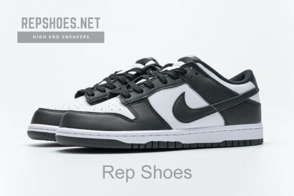 Nike Dunk Low Retro White Black - Image 4