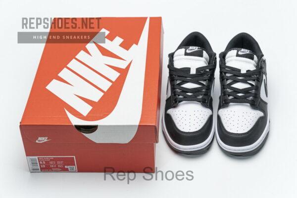 Nike Dunk Low Retro White Black - Image 3