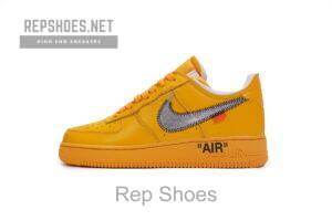Off-White x Nike Air Force 1 Low University Gold