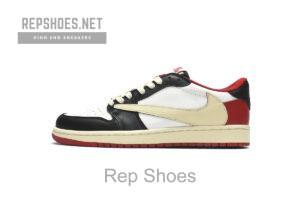 DM7866-166 Travis Scott x Air Jordan 1 Low Black Red