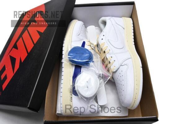 DM6839-186 Travis Scott x Air Jordan 1 Low WhiteBlue - Image 4