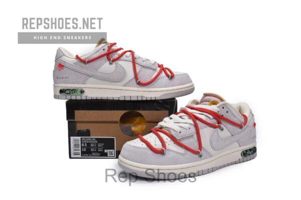 DJ0950-118 OFF WHITE x Nike Dunk SB Low The 50 NO.33 - Image 3