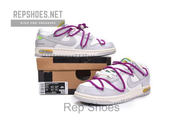 DM1602-100 OFF WHITE x Nike Dunk SB Low The 50 NO.21 - Image 2
