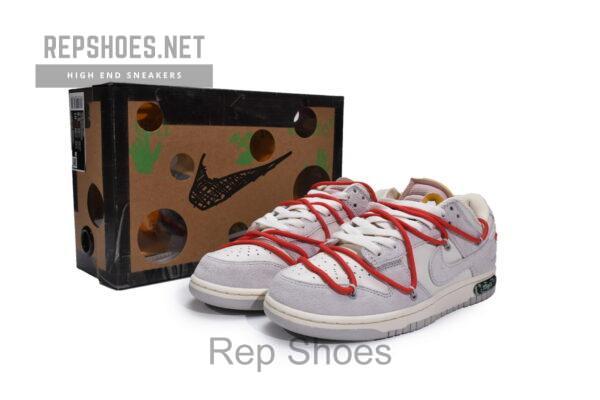 DJ0950-118 OFF WHITE x Nike Dunk SB Low The 50 NO.33 - Image 2