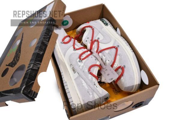 DJ0950-118 OFF WHITE x Nike Dunk SB Low The 50 NO.33 - Image 4