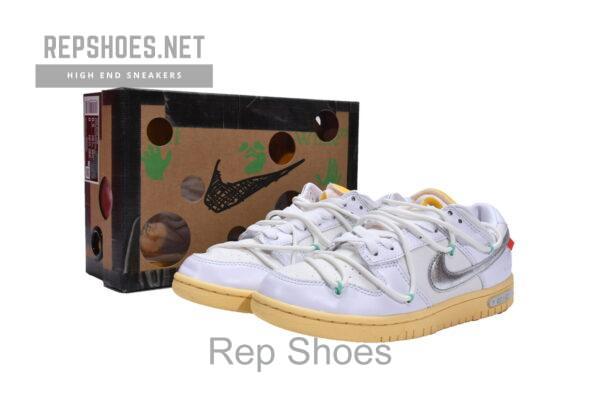 DM1602-127 OFF WHITE x Nike Dunk SB Low The 50 NO.1 - Image 2