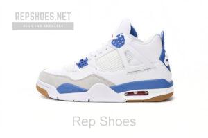 Nike SB x Air Jordan 4 White Blue