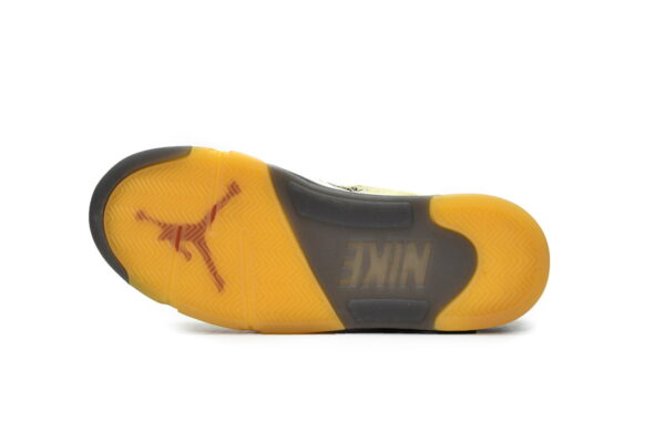OFF-WHITE X AIR JORDAN 5 RETRO SP 'SAIL' - Image 8