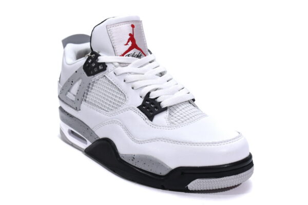 AIR JORDAN 4 RETRO WHITE CEMENT - Image 5